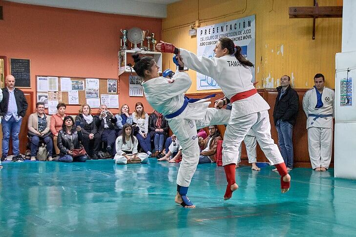 La ourensana del Marbel Tamara Silva en el Grand Prix de Jiu Jitsu de París