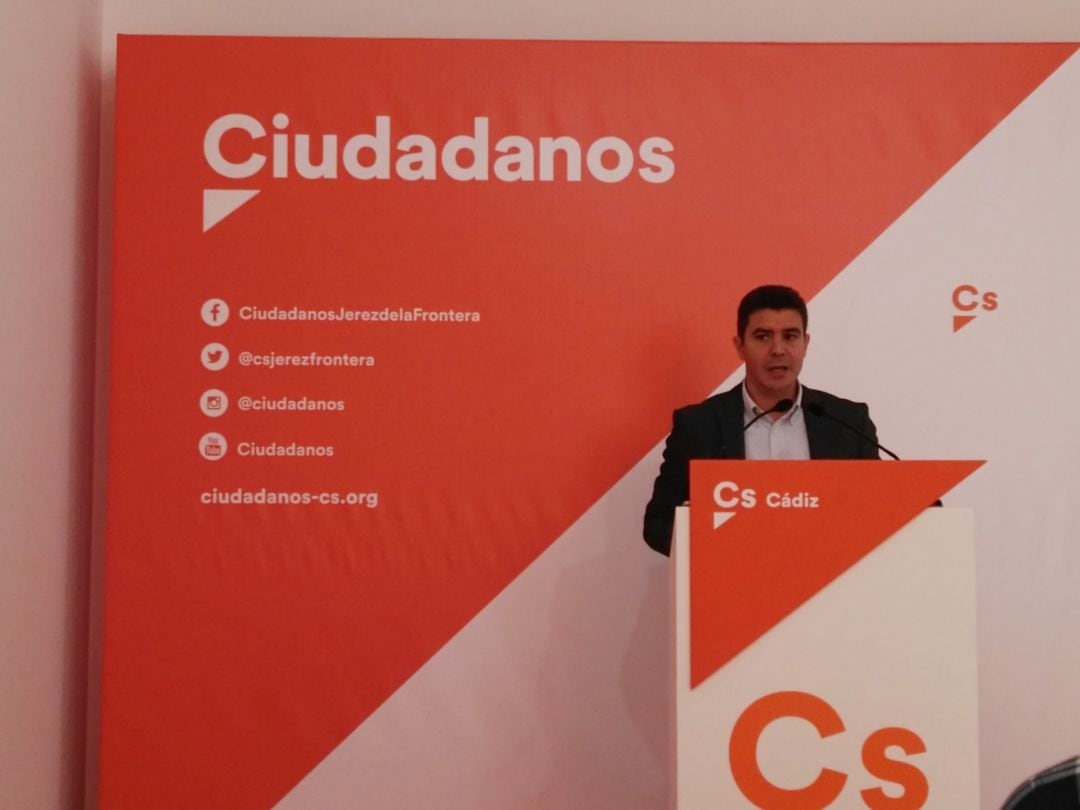 Sergio Romero, parlamentario andaluz de Ciudadanos