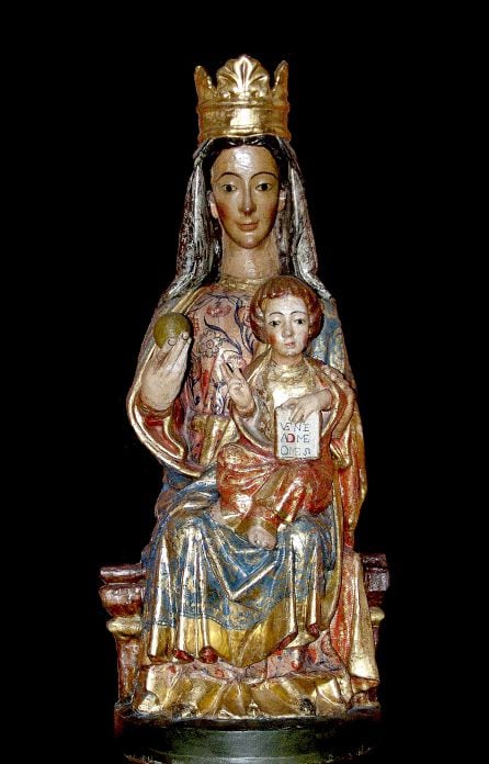 &quot;Virgen de Lebanza&quot;. Autor anónimo. S.XIII