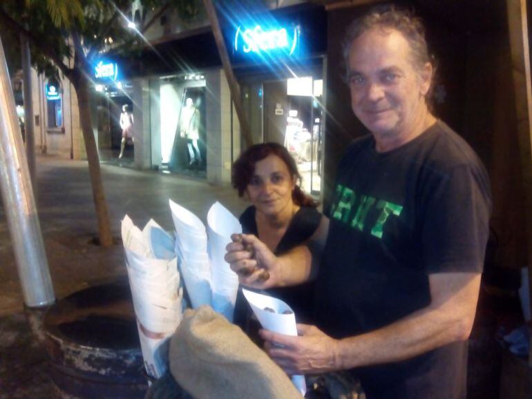 Joaquín Garcia, castanyer de la plaça Sant Joan