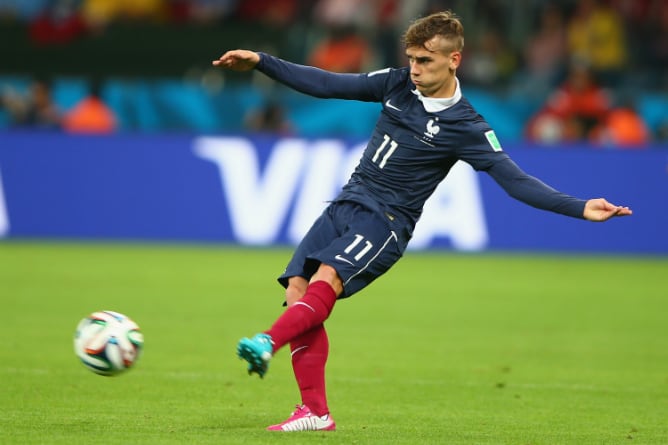 Antoine Griezmann, durante el Mundial de Brasil