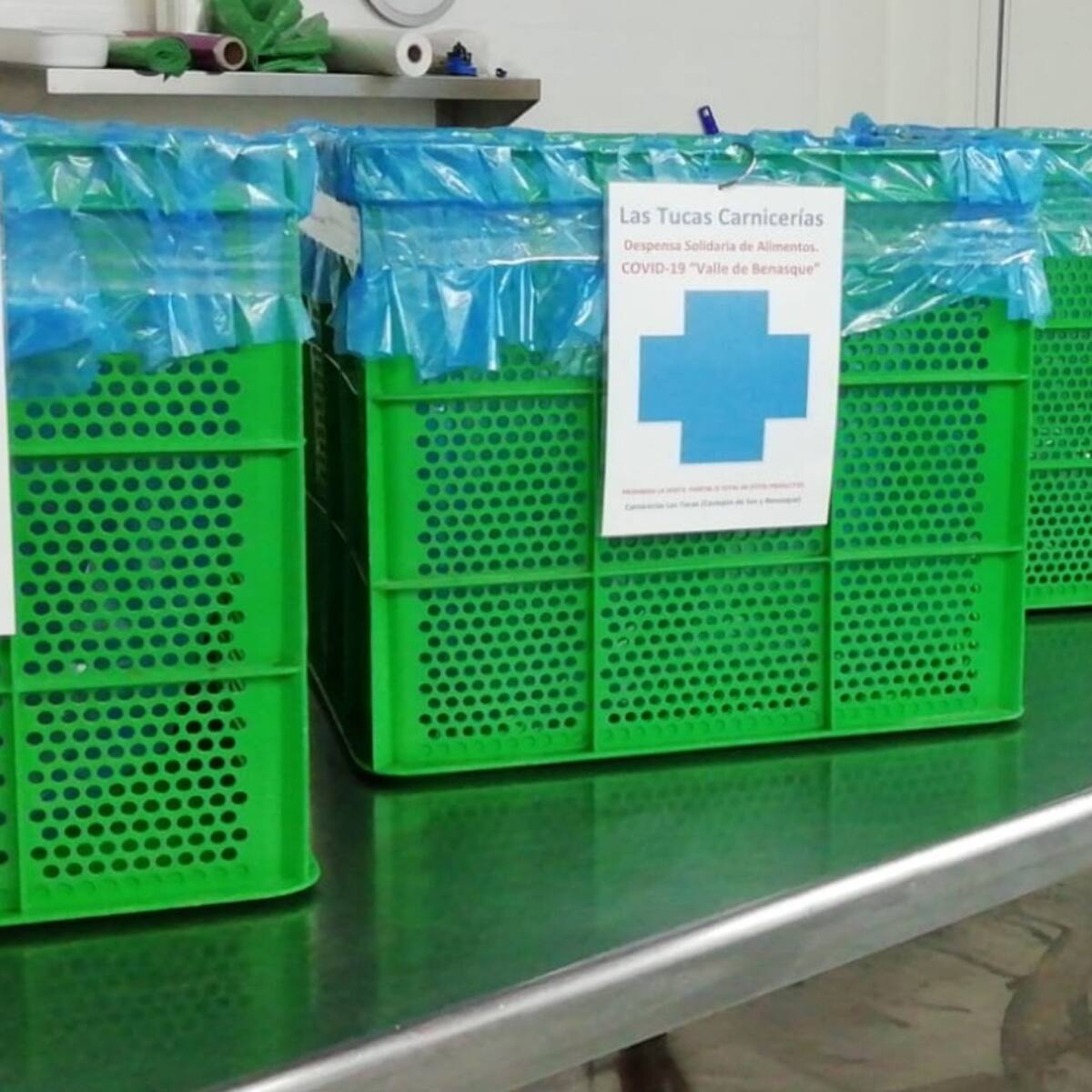 Recogida de alimentos para la ‘Despensa solidaria’ del valle de Benasque