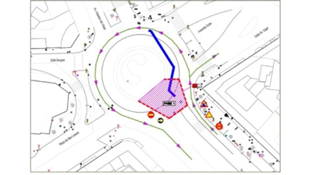Recuerda: las obras de la red de calor en San Lázaro arrancan este lunes