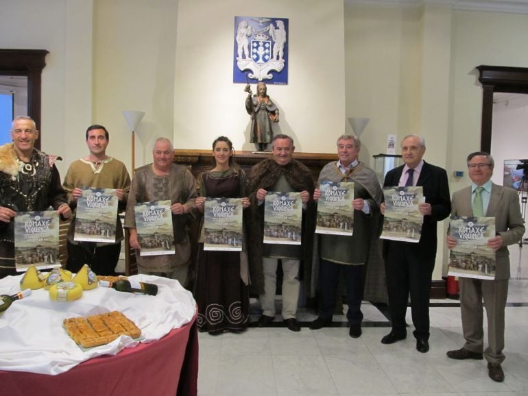 Presentación de la III Romaxe Vikinga en la Casa de Galicia en Madrid