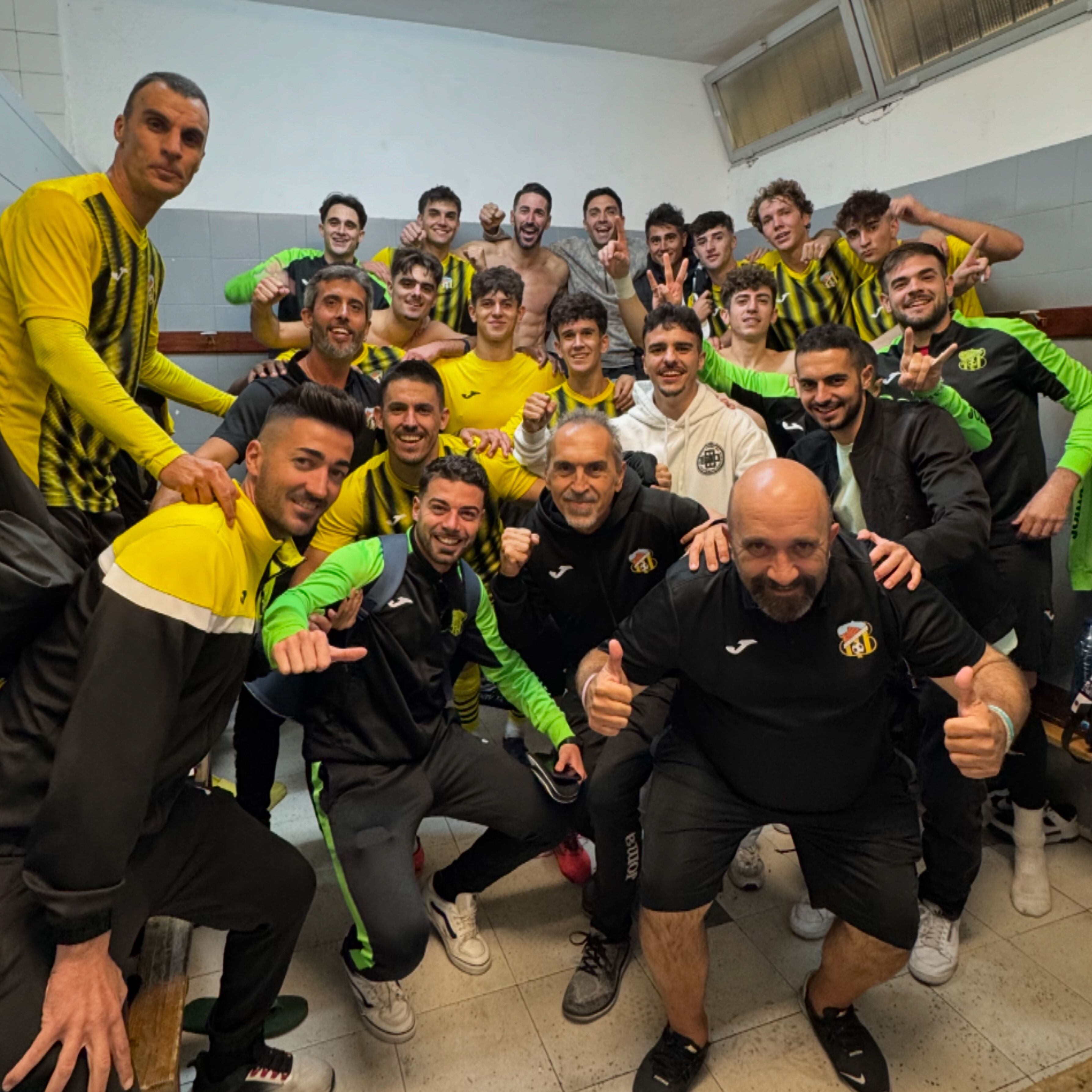 El CD Betis Florida celebra la victoria