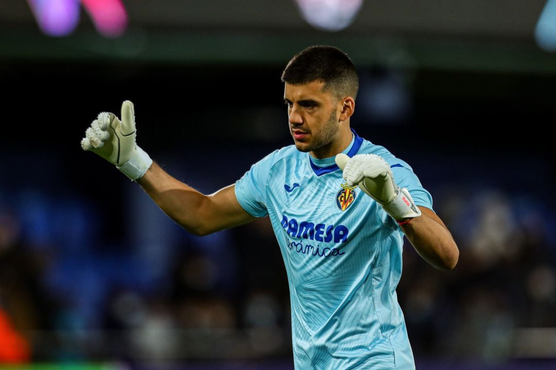 Gero Rulli, portero del Villarreal CF