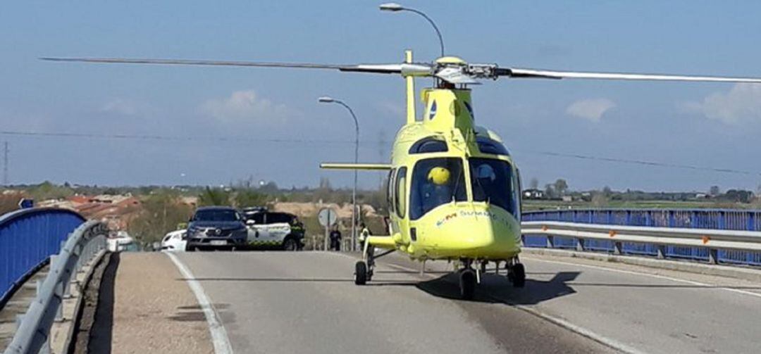 Fuera de peligro el guardia civil de Leganés atropellado en la A-42 
 