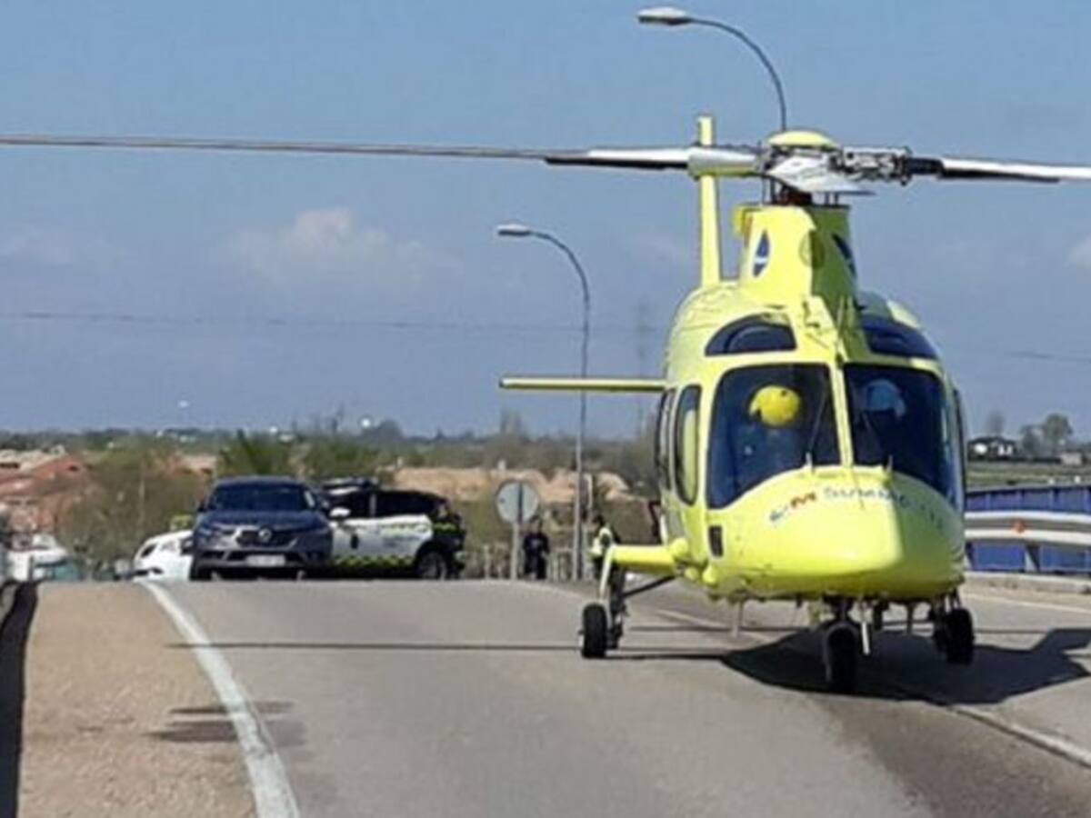 Fuera de peligro el guardia civil de Leganés atropellado en la A-42
