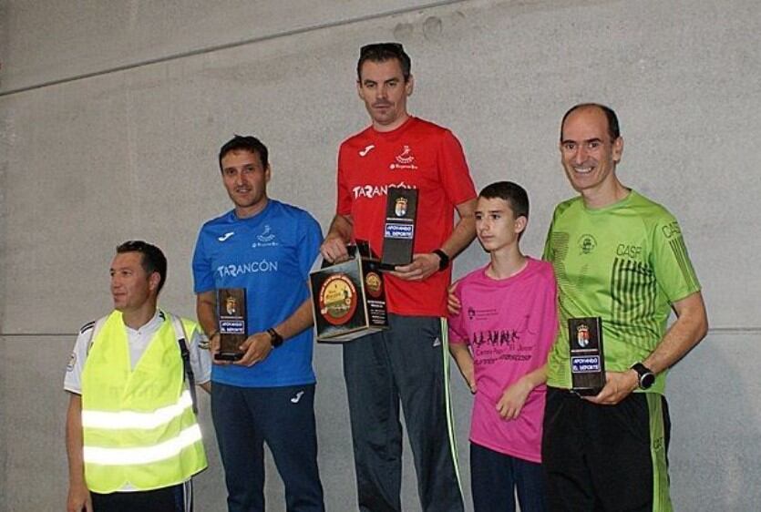 Vencedores en anterior edición de la Carrera Popular El Juncar de Carrascosa del Campo (Cuenca)