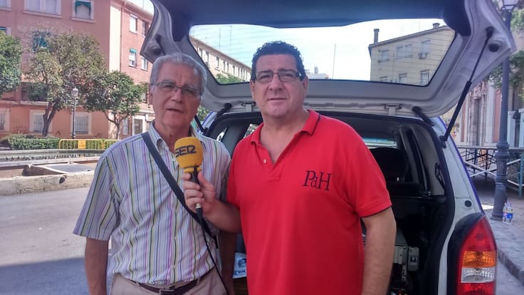 Vicente Soler, portavoz AA VV San Marcelino