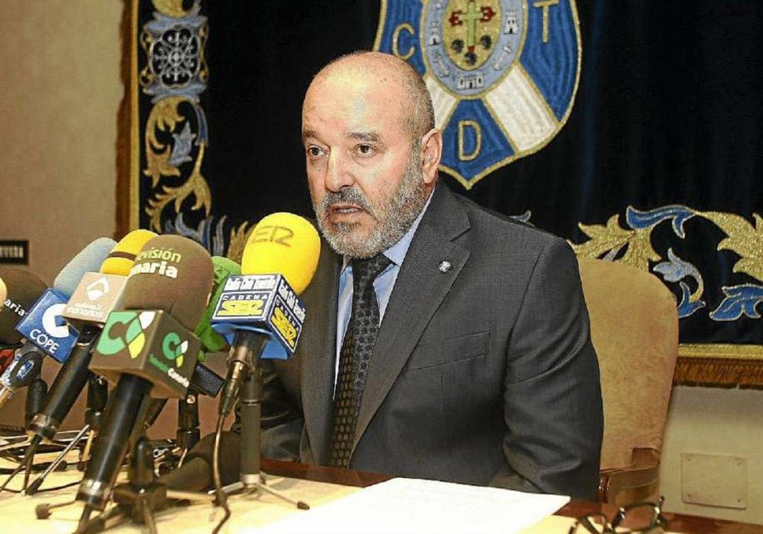 El presidente del CD Tenerife podría anunciar al entrenador de la próxima temporada este viernes