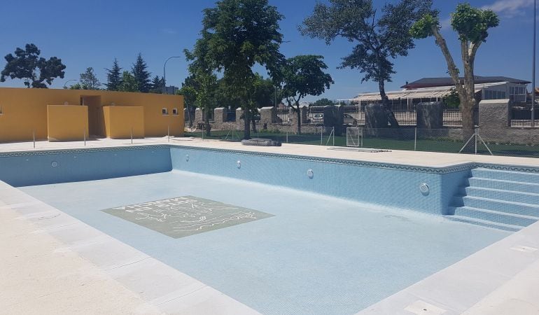 Las obras en la piscina de verano se están ultimando 