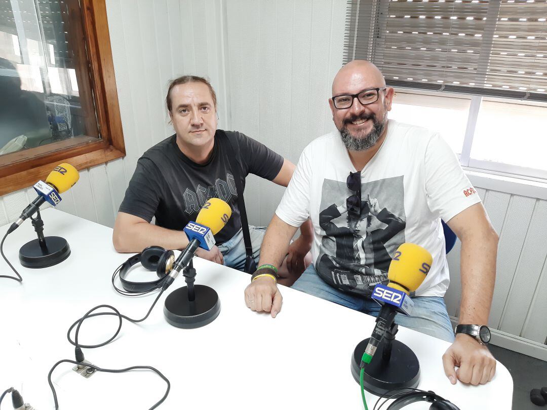 David Díaz y Javier Cruz, impulsores de "Linares se pone en verde"