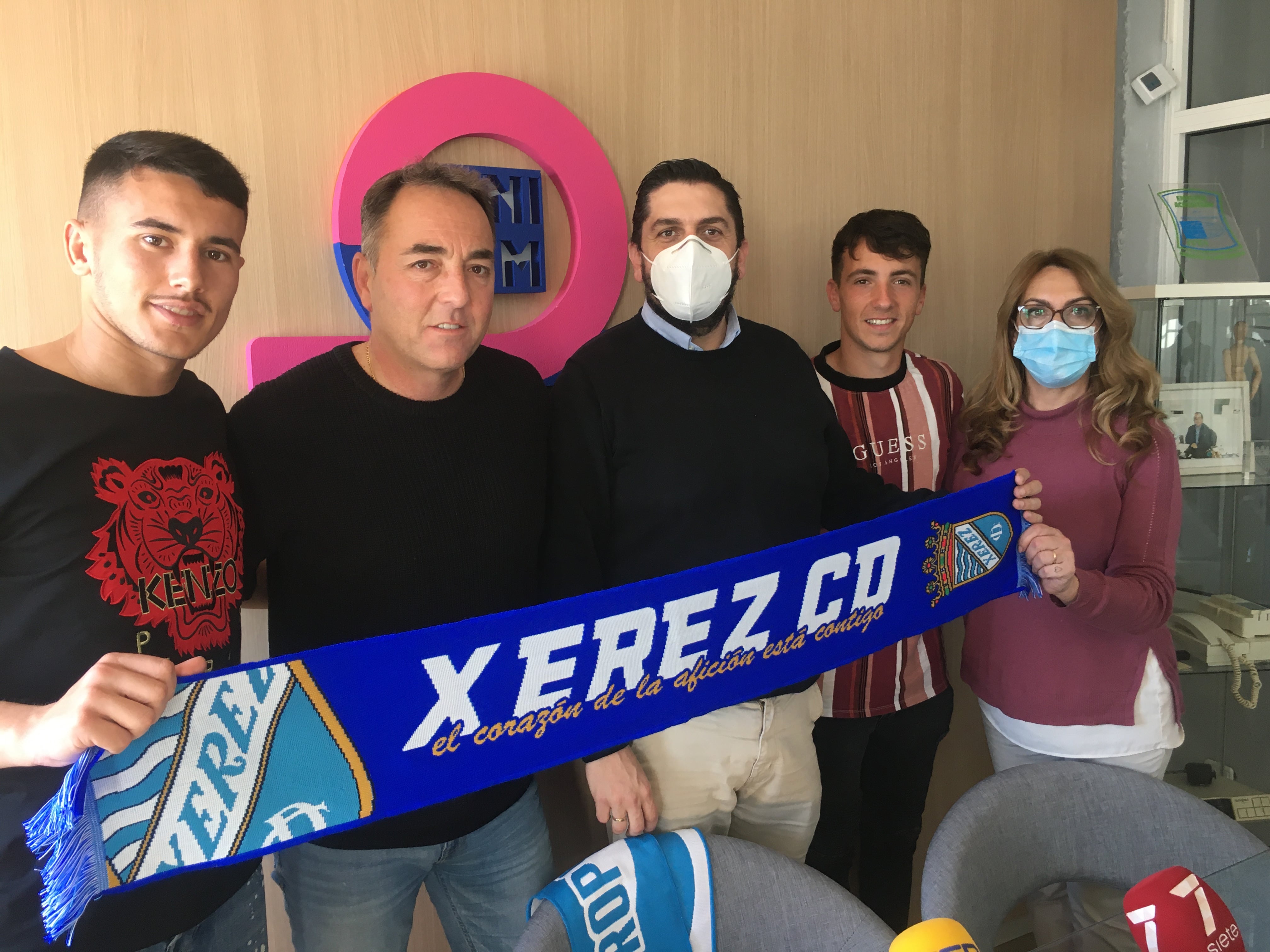Presentados Ramón García y Daviti como nuevos jugadores del Xerez CD