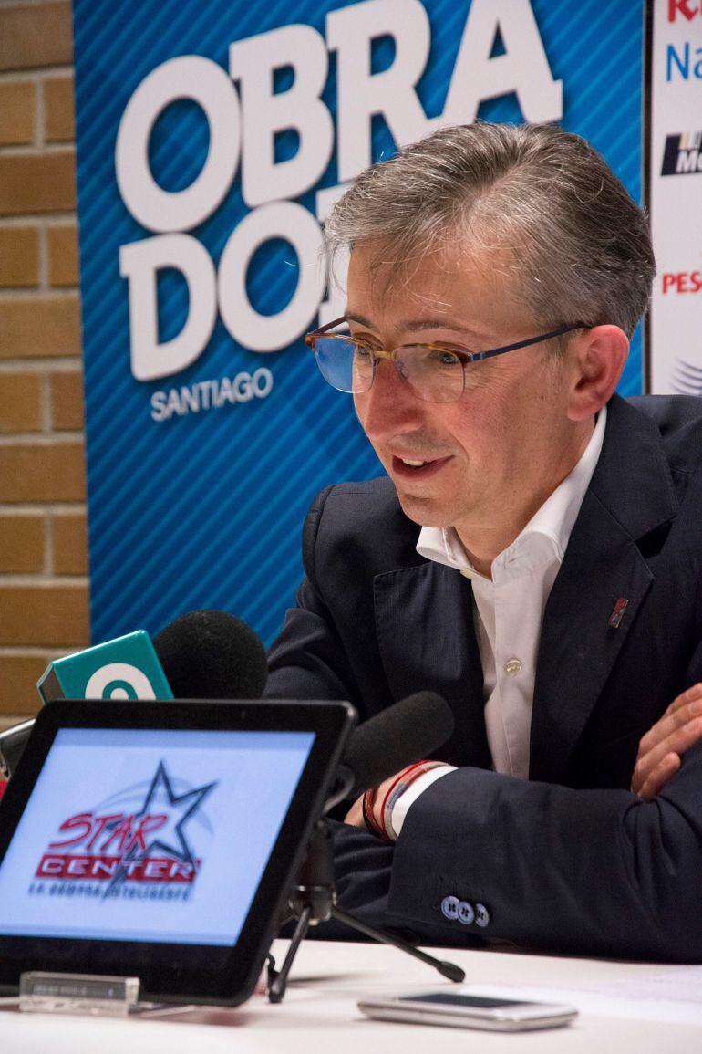 Moncho Fernández pasó por Radio Vigo