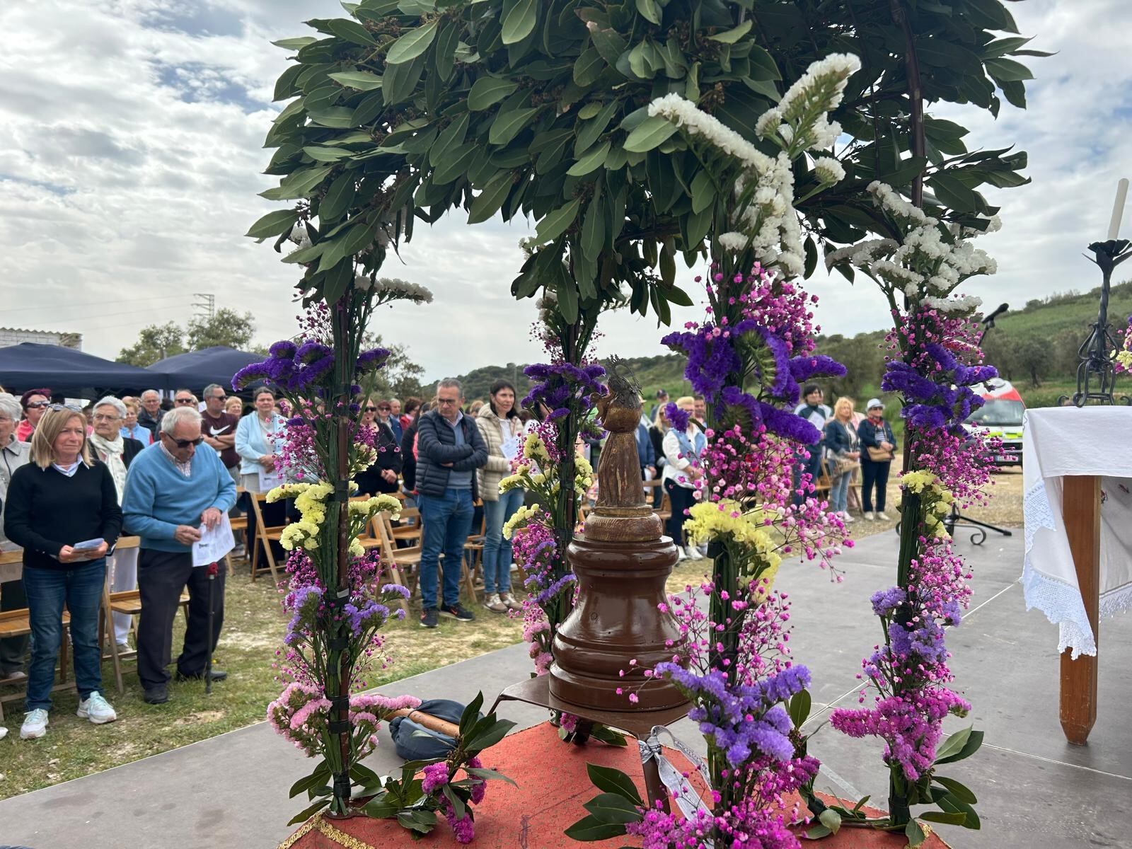 Romería a la ermita de Nuestra Señora la Virgen del Romeral en Binéfar