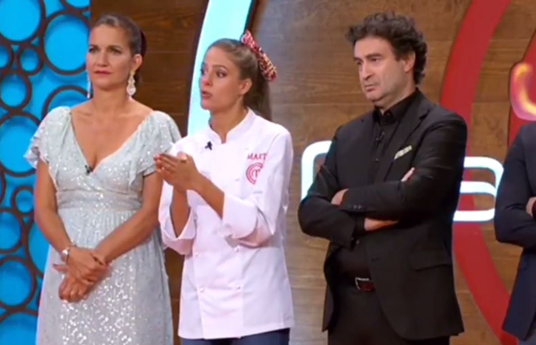 La exconcursante del concurso &#039;Masterchef Junior&#039;.