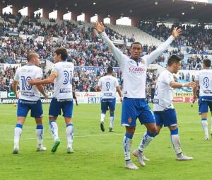 Hinestroza celebra el gol