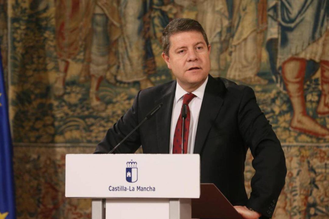 El presidente de Castilla-La Mancha, Emiliano García Page