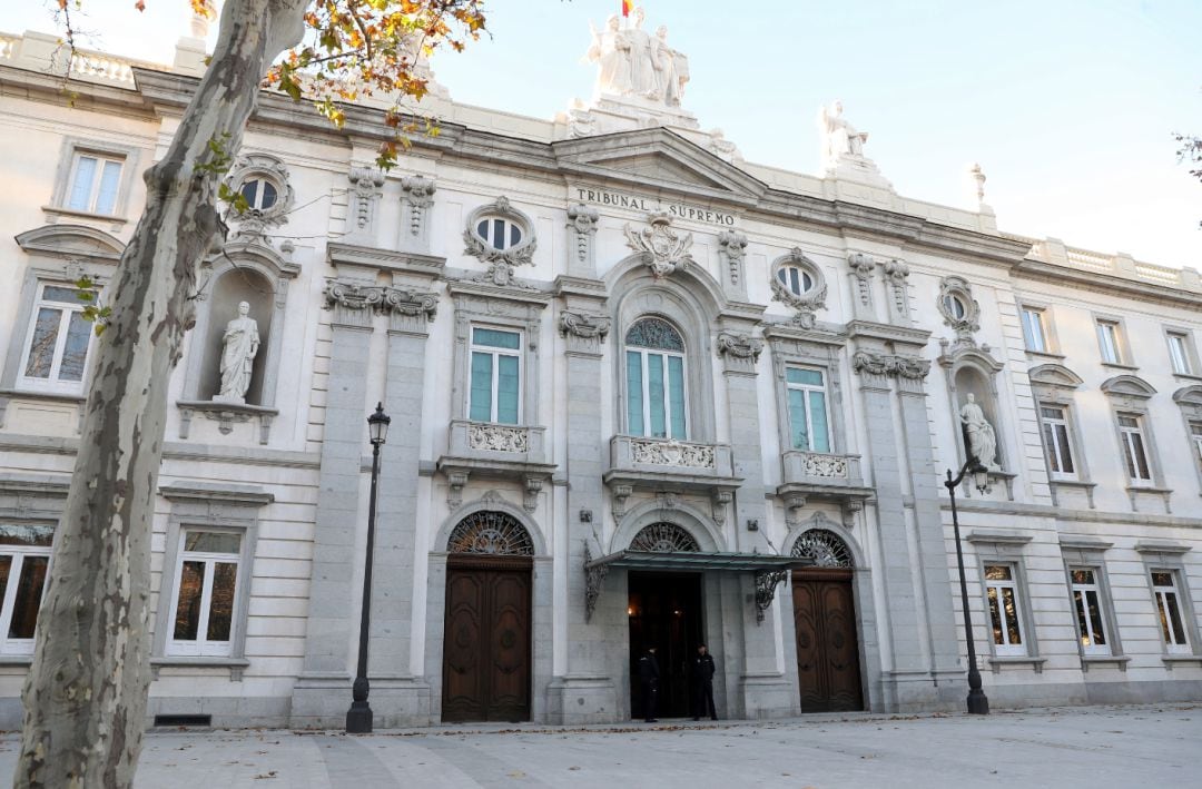 La fachada del Tribunal Supremo en Madrid en una imagen de archivo