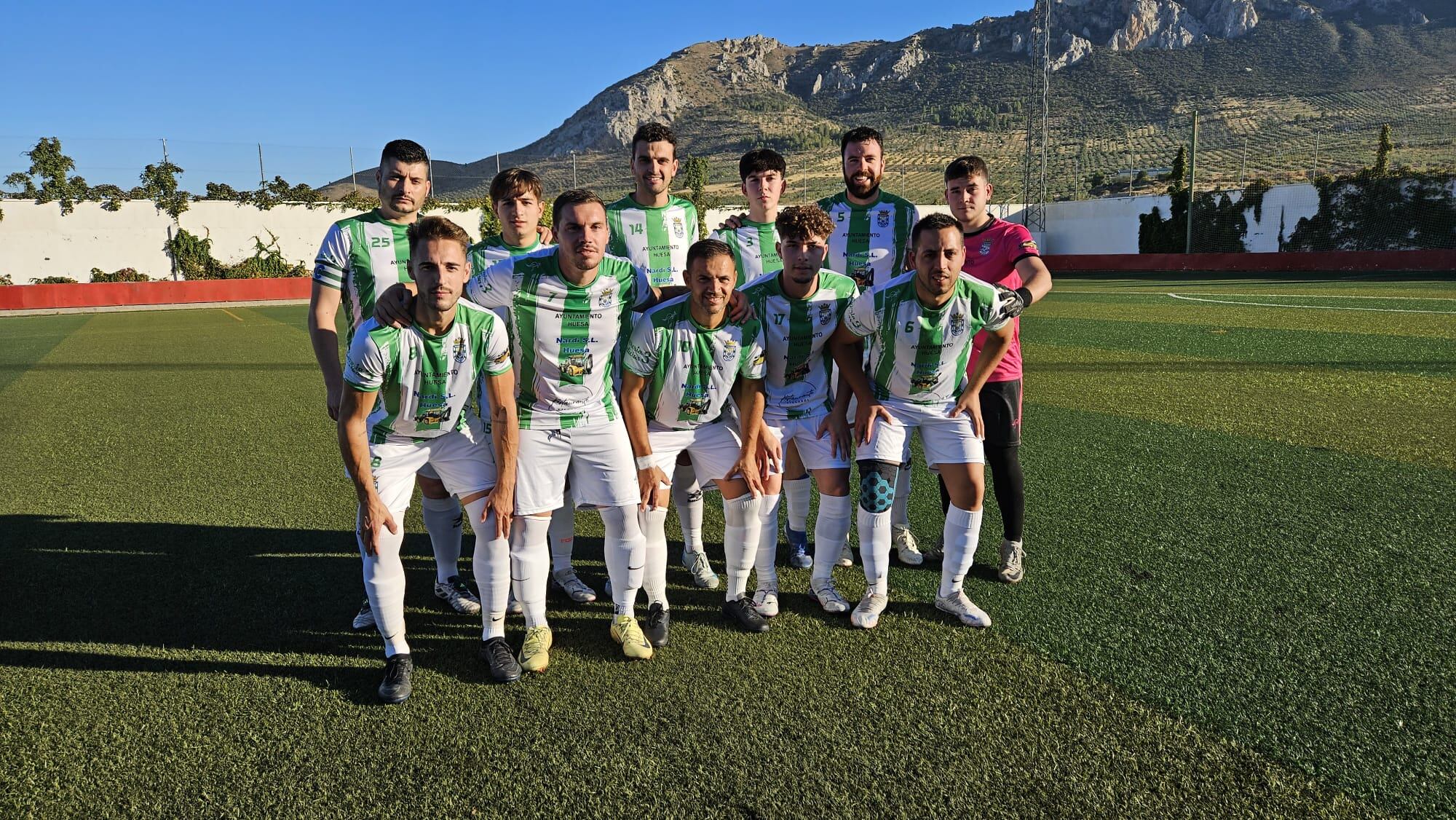 Equipo titular del Huesa U.D. en Jódar