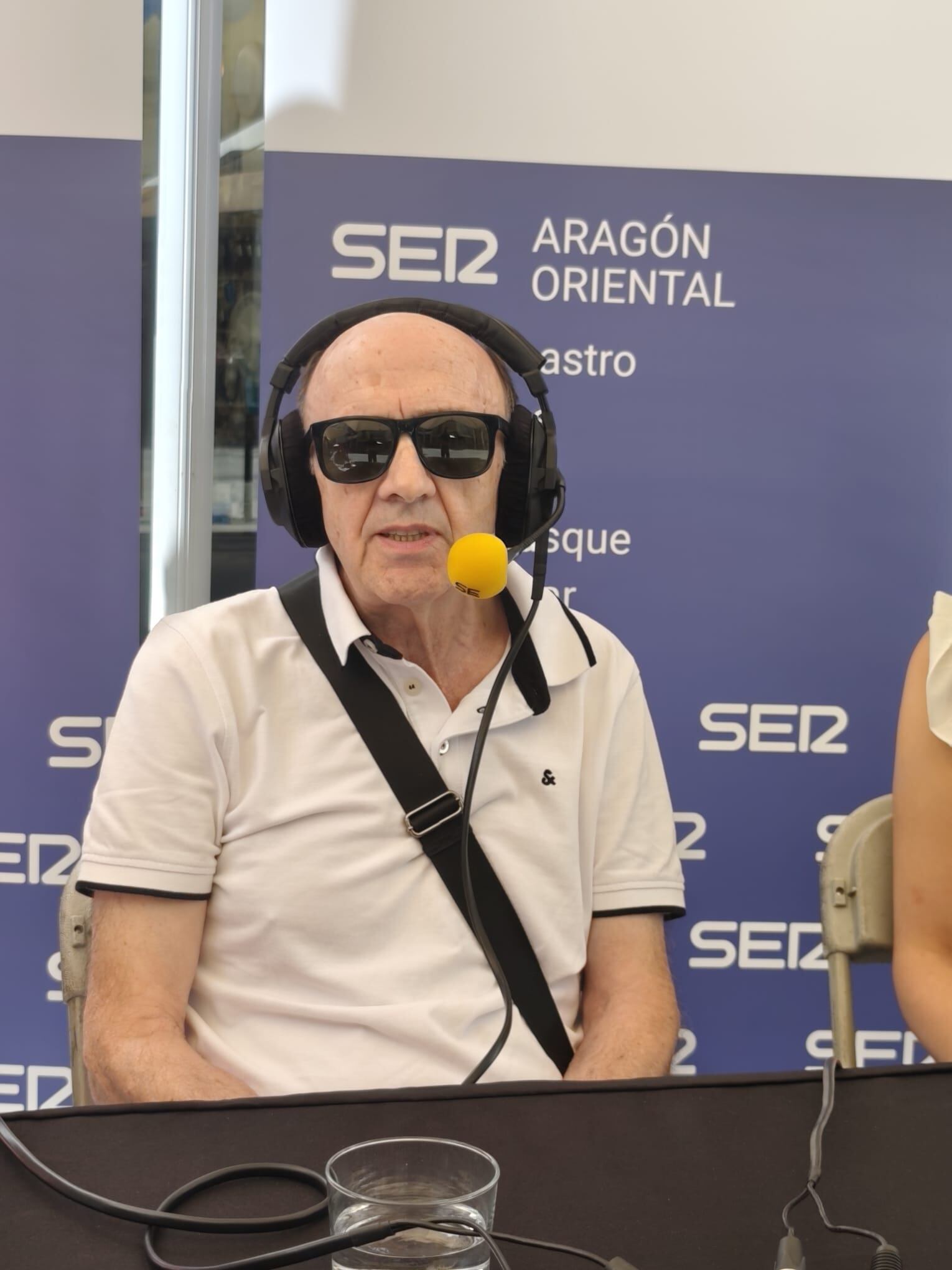 Felipe Salinas, pregonero de las fiestas de Barbastro.