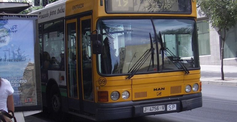 Autobús urbano de Jaén.