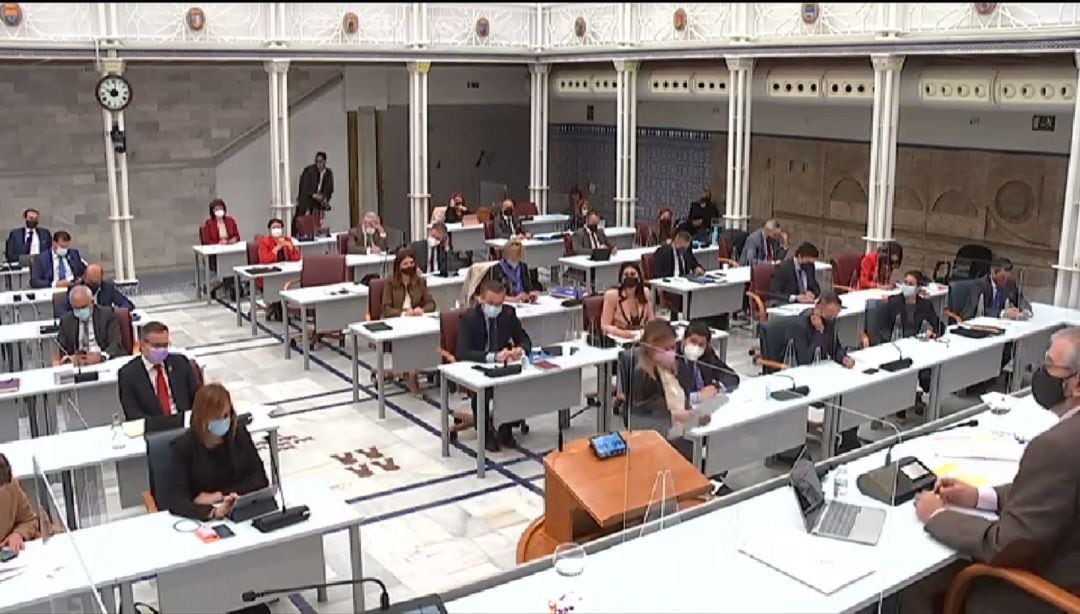 La Asamblea Regional aprueba el techo de gasto