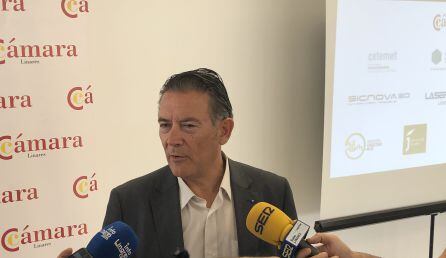 Raúl Caro, gerente de la Cámara de Comercio e Industria de Linares