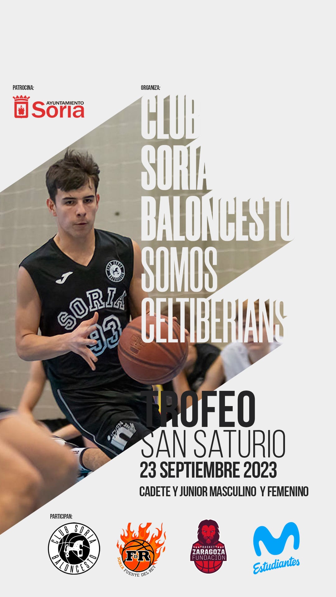 Cartel del Trofeo San Saturio 2023