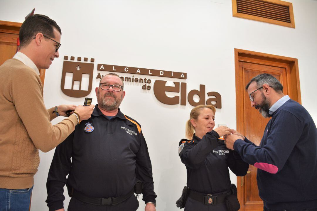 Alfonso Soriano será el jefe de la agrupación local de voluntarios y Juani Soriano, subjefa