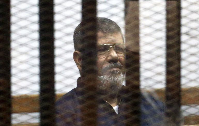 Mohamed Mursi, en una foto en El Cairo en junio de 2015. 