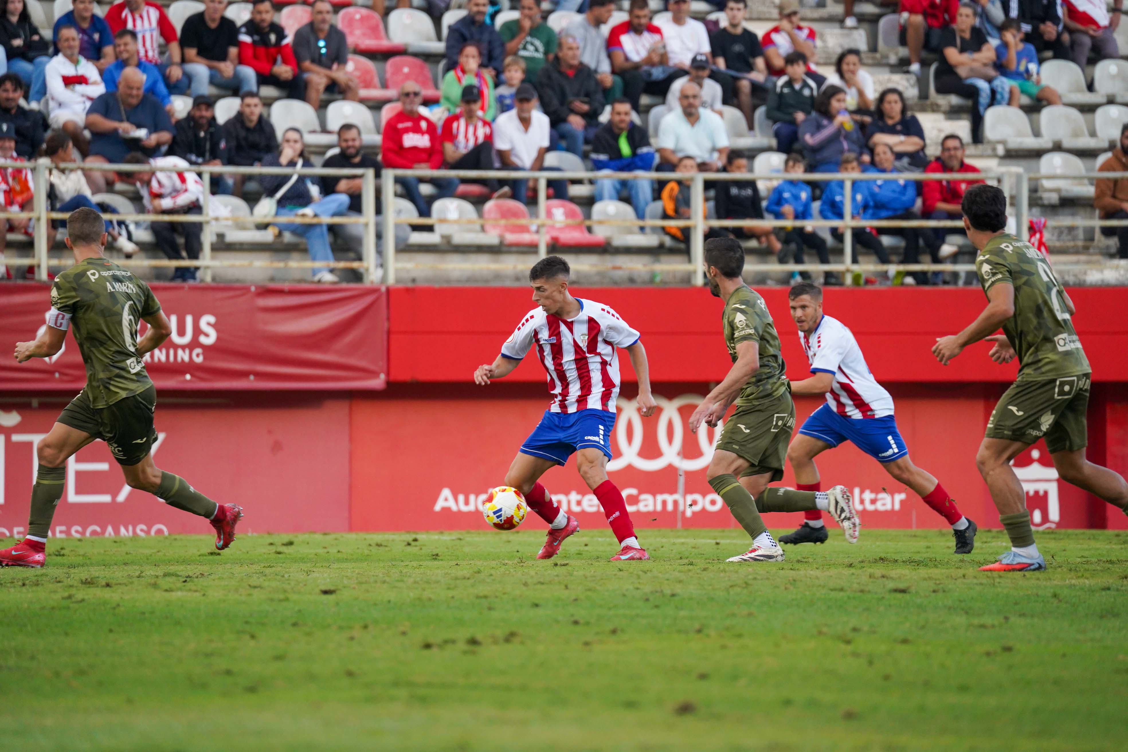 Un momento del partido