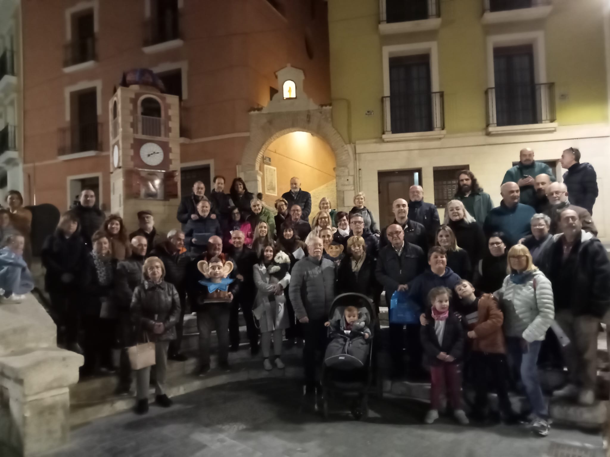 Asistentes a la concentración