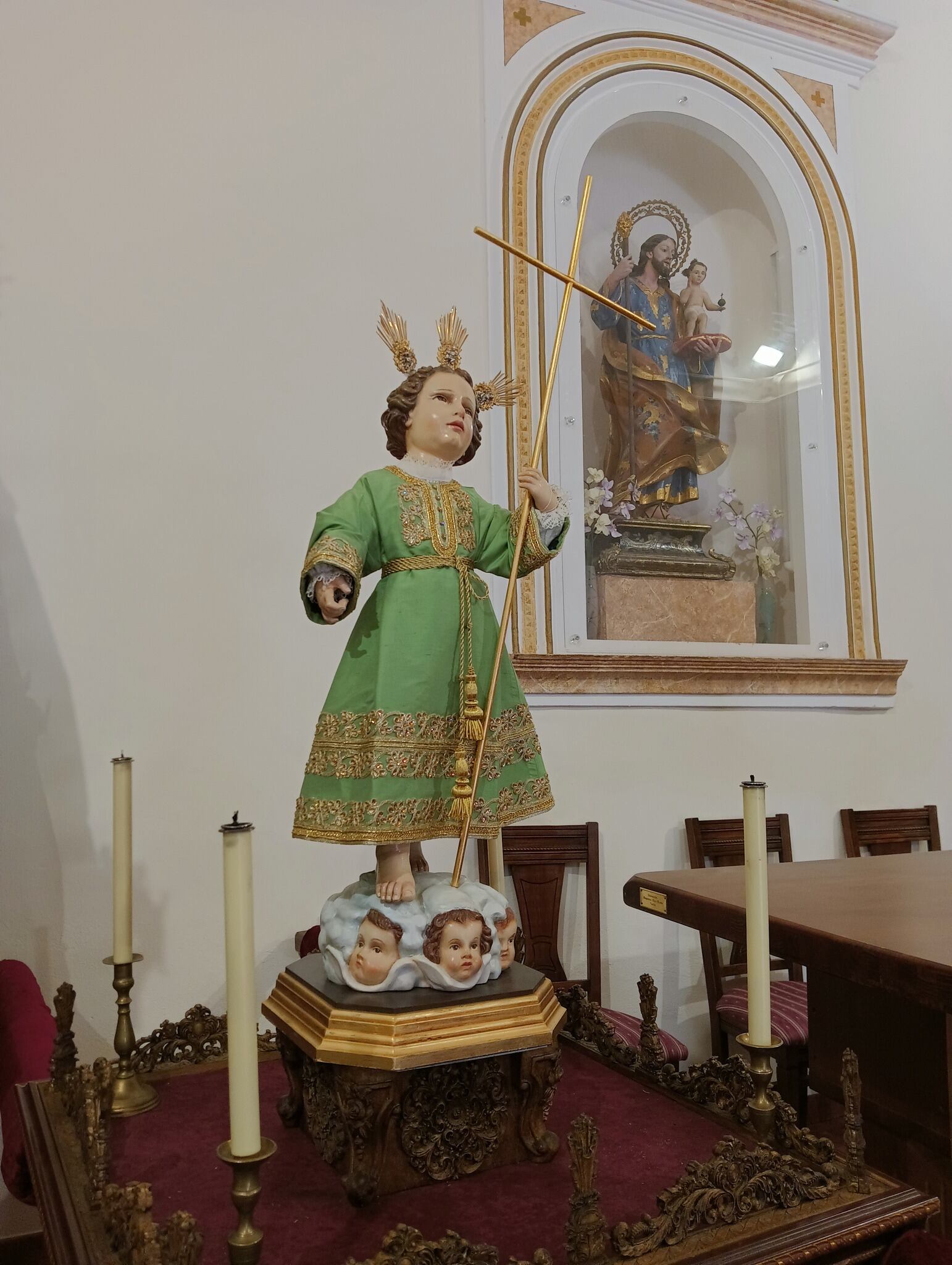 Imágenes en la ermita de San José