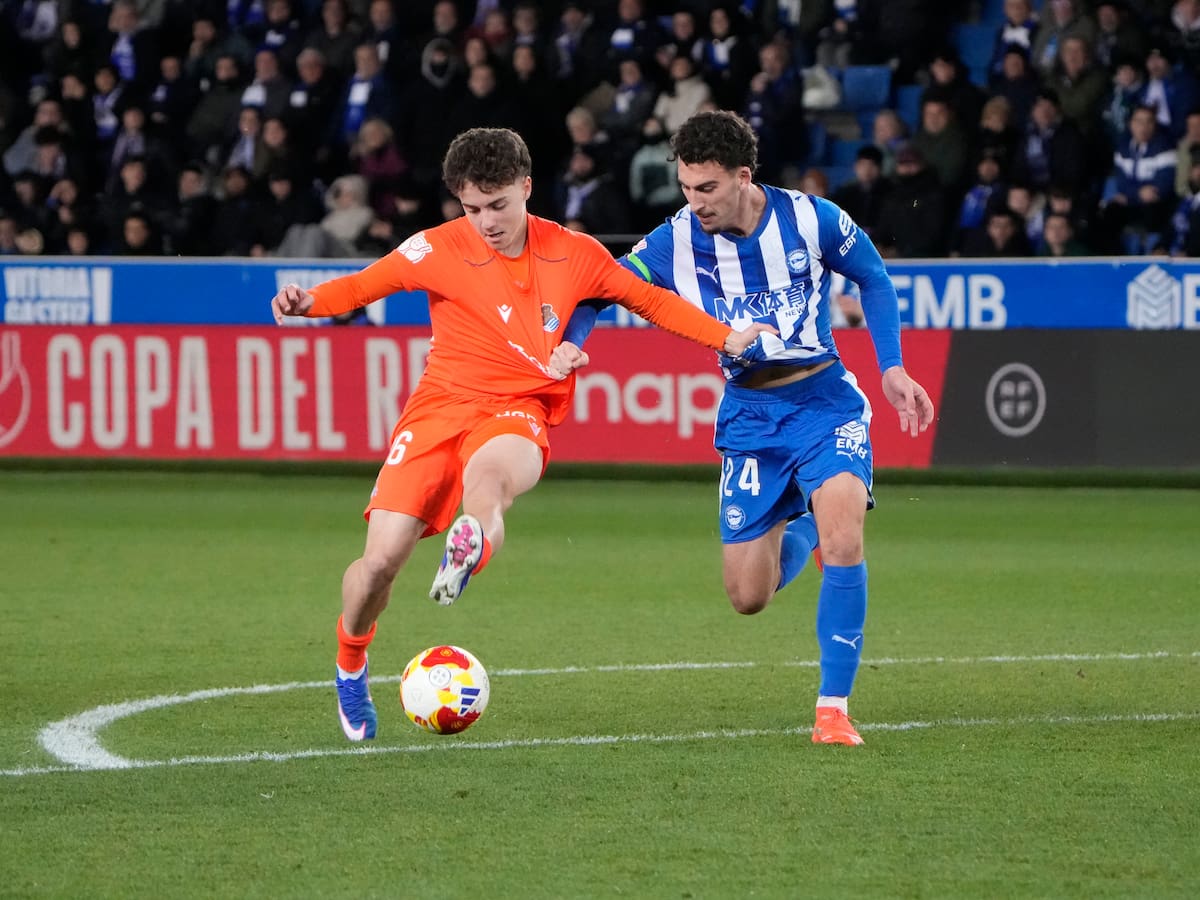 Dolorosa eliminación copera ante la Real Sociedad (2-3)