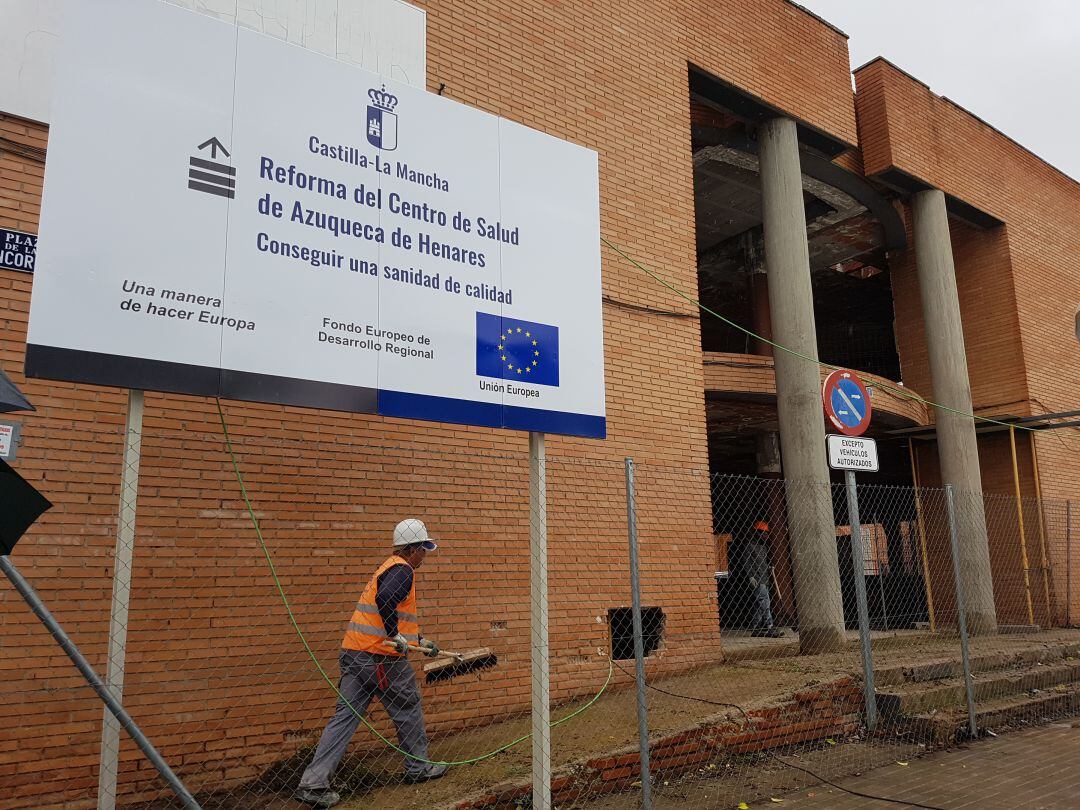 Obras 2º centro salud Azuqueca