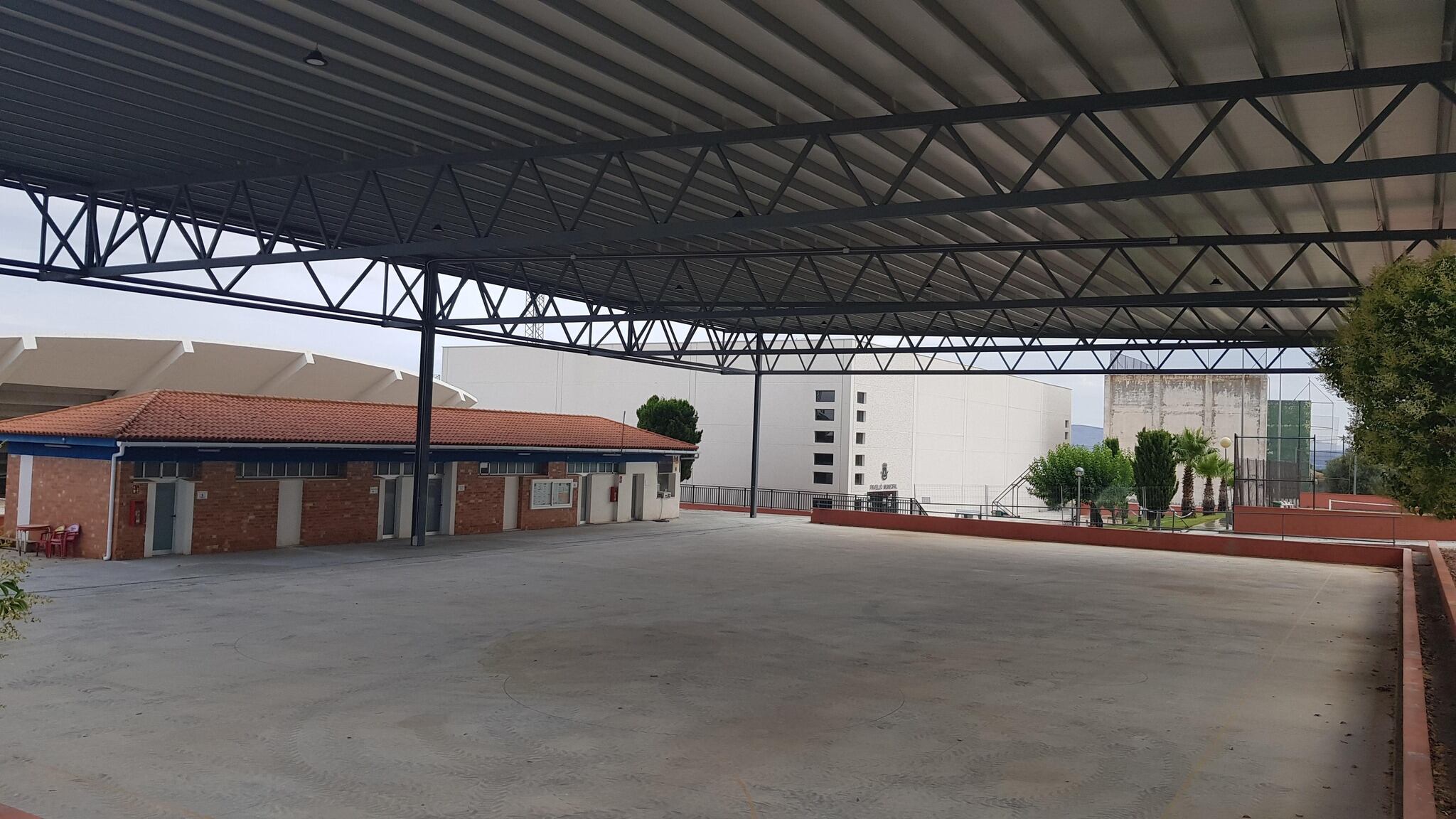 Instalaciones del polideportivo de Biar