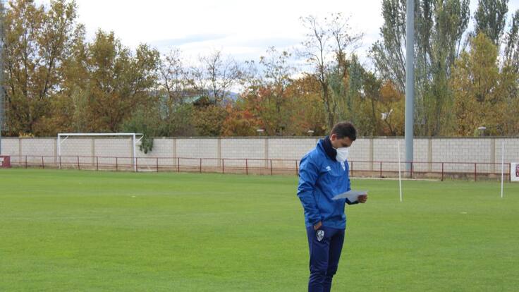 Iñaki, Van La Parra y el césped de Las Gaunas bajo la lupa de Sergio Rodríguez