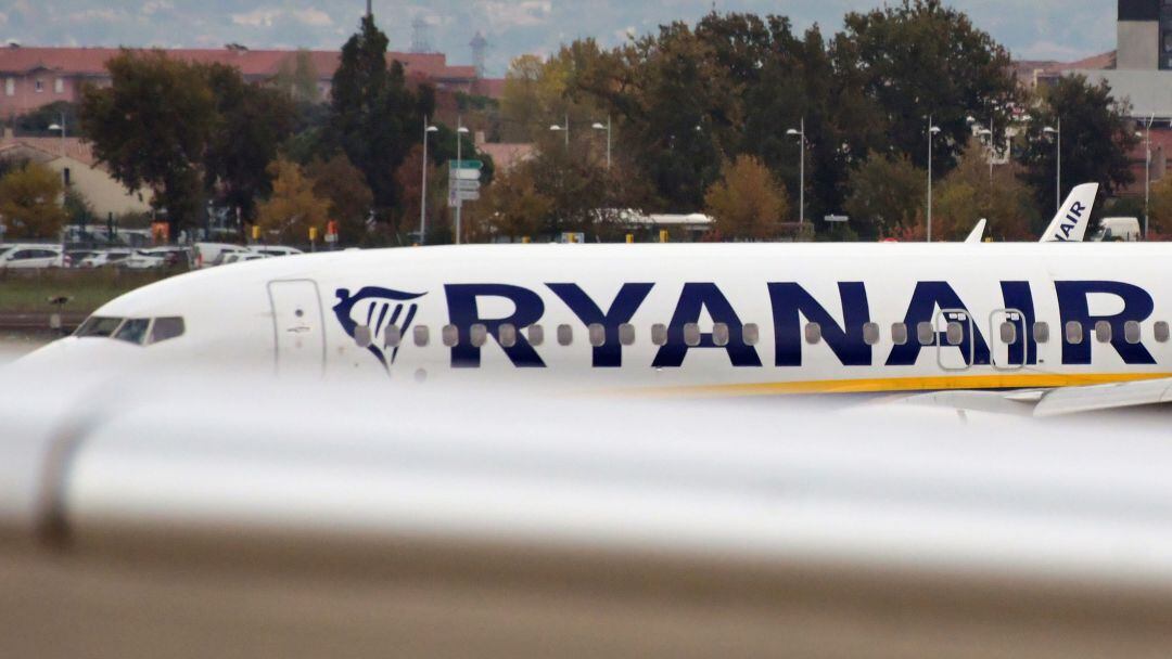 Imagen de archivo de un avión de Ryanair