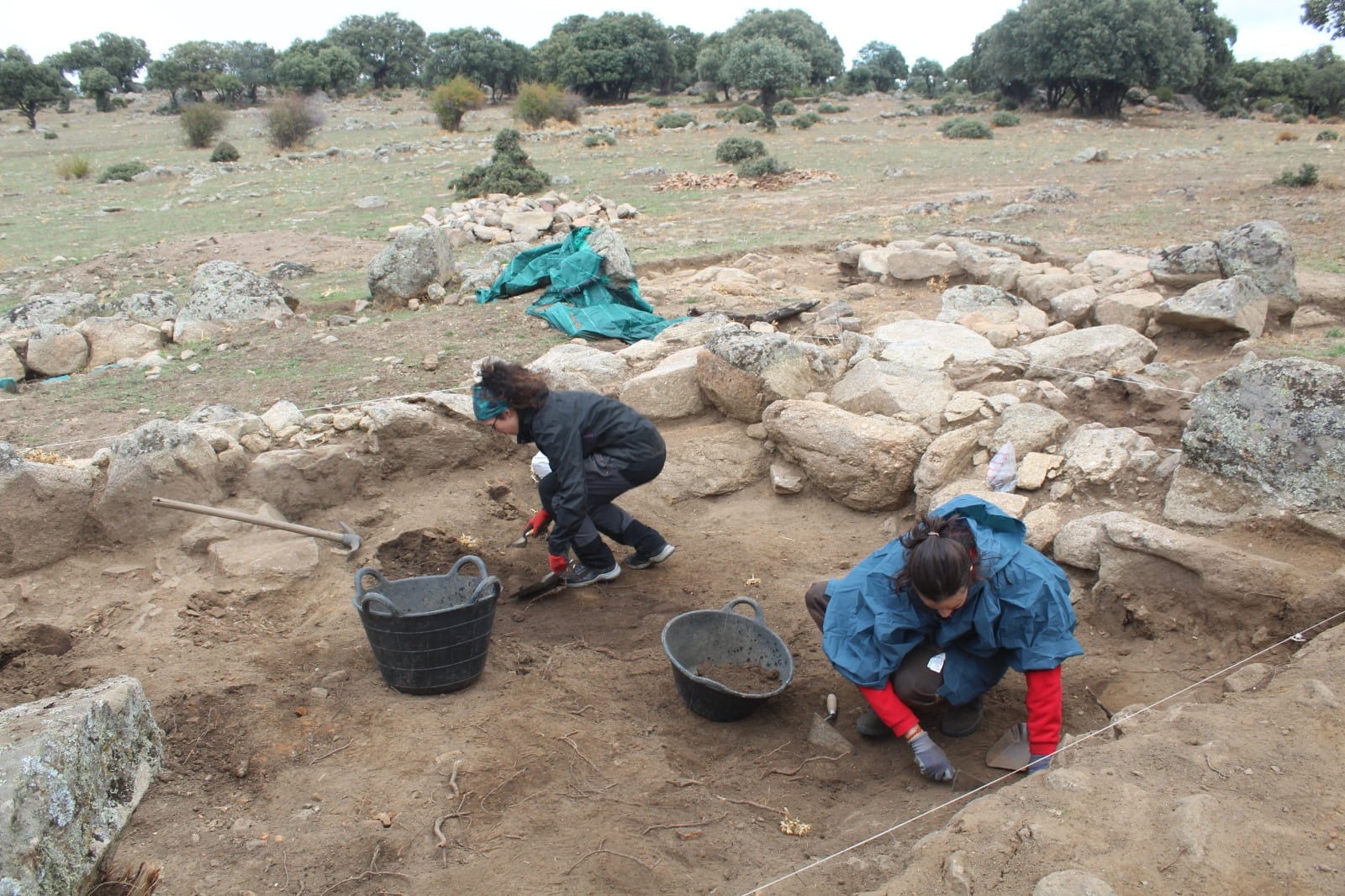 Excavaciones en el Castro