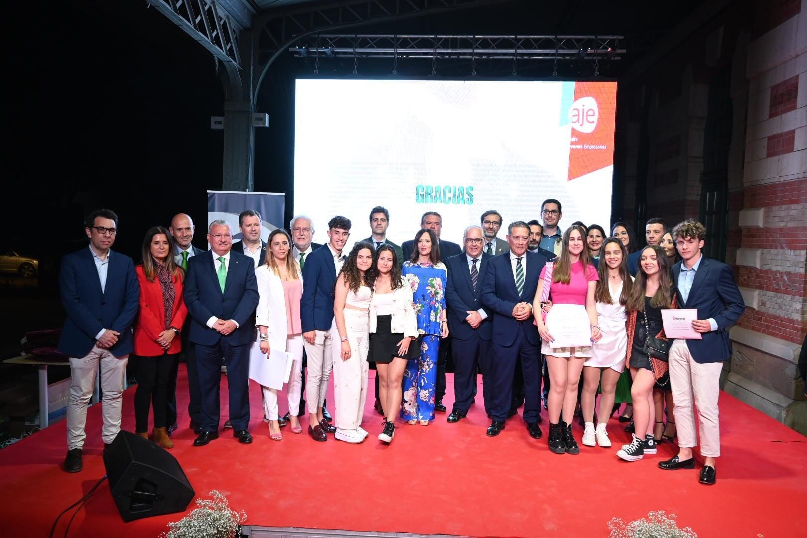 Entrega de los Premios AJE Jaén 2022 en Linares