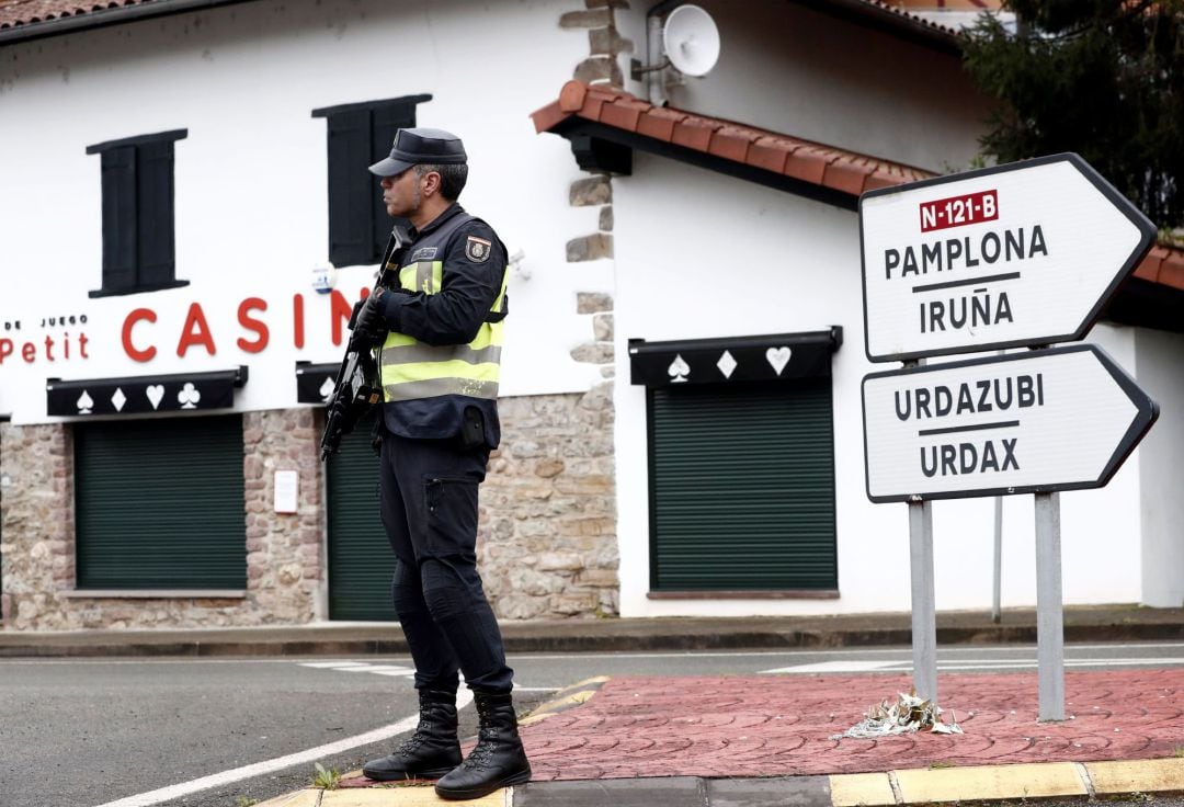 Inmediaciones de la frontera de Navarra con Francia