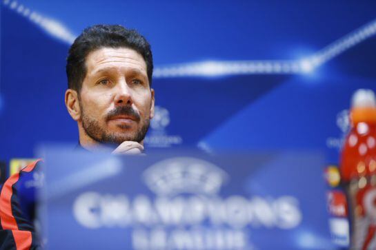 Simeone, en rueda de prensa