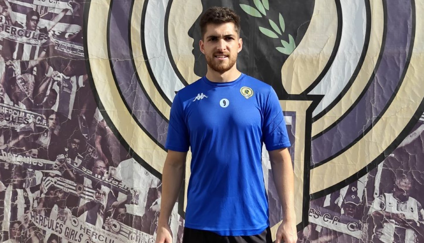 Agustín Coscia, jugador del Hércules CF