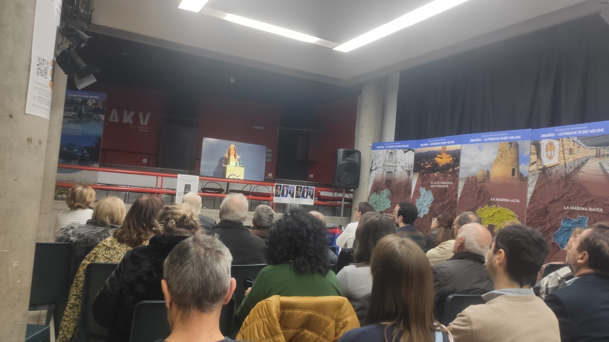 Zona de cafetería de la Casa de Cultura