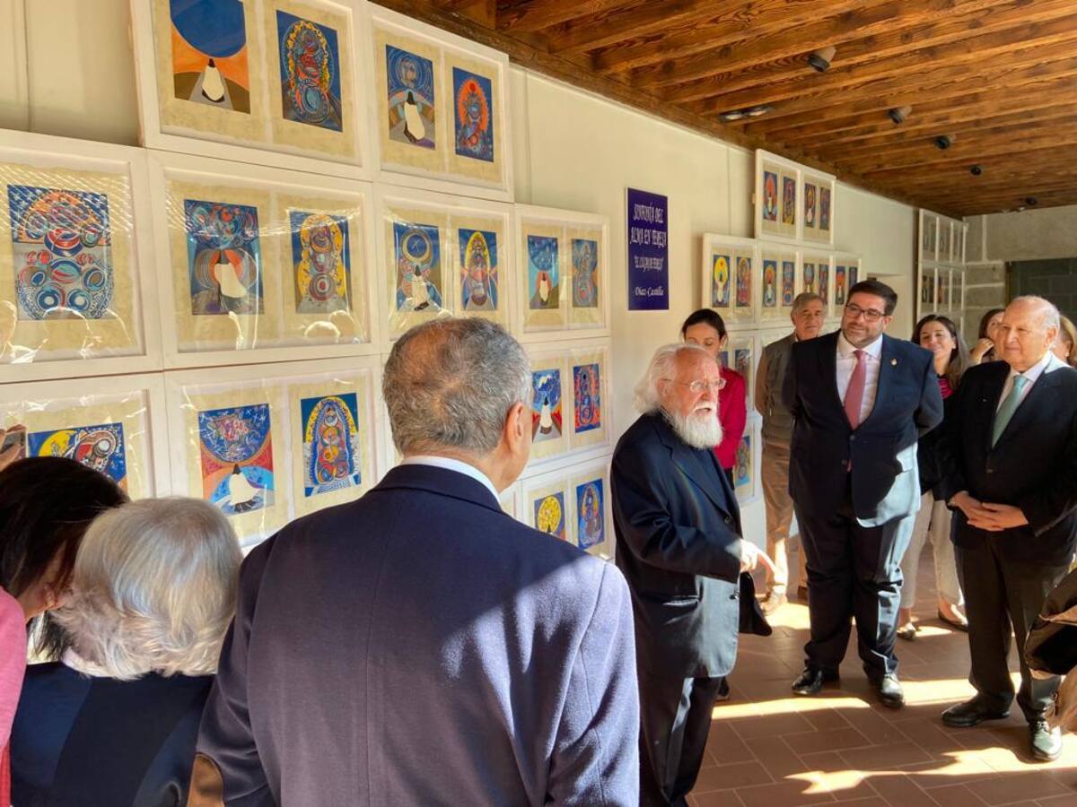 Santa Teresa cuenta en Ávila con una muestra permanente del pintor Díaz-Castilla