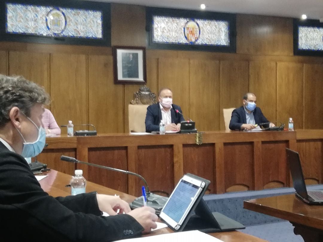 Pleno del Consejo Comarcal del Bierzo en el Ayuntamiento de Ponferrada