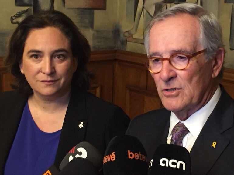 Ada Colau Y Xavier Trias