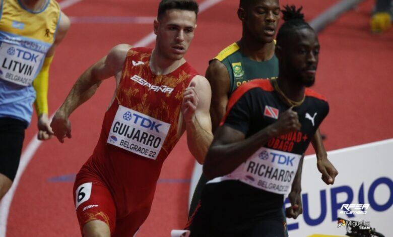 Manu Guijarro en el Campeonato del Mundo